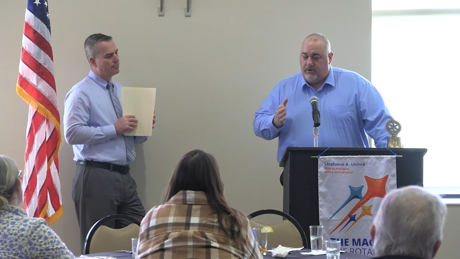 County leaders outline capital projects, administration building timeline at Lima Rotary